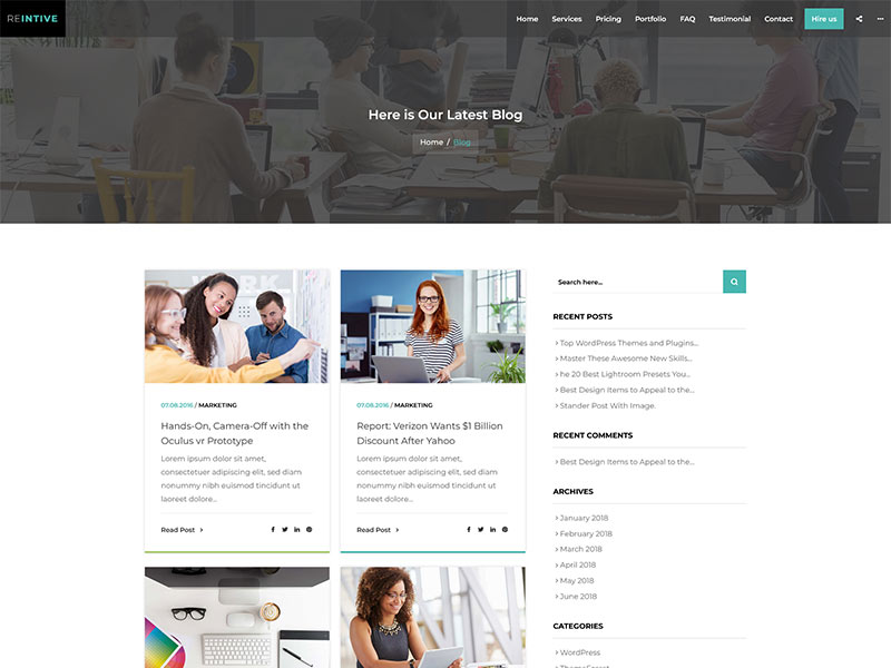 Blog Page